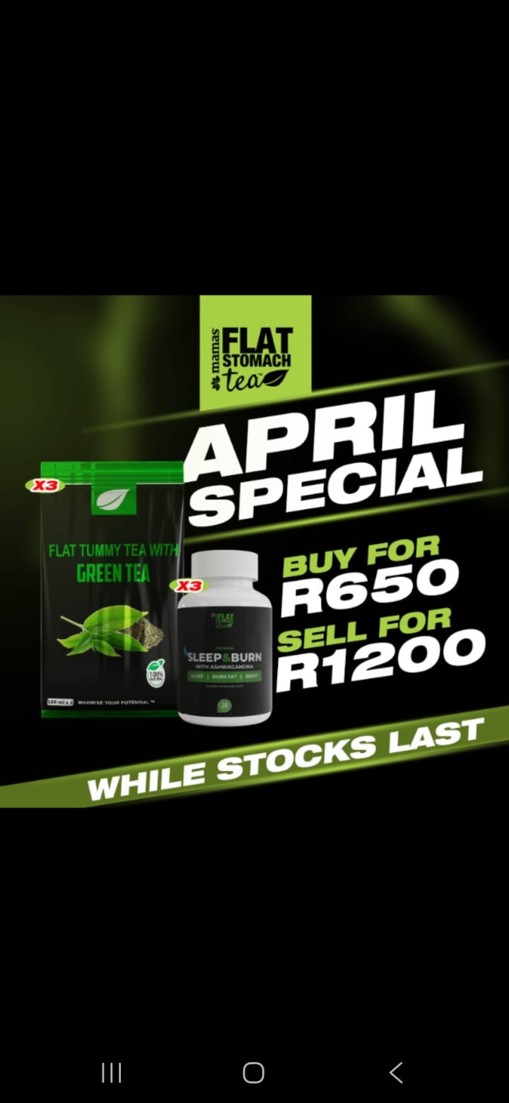 April Special:- X3 Green Tea + X3 Sleep & Burn